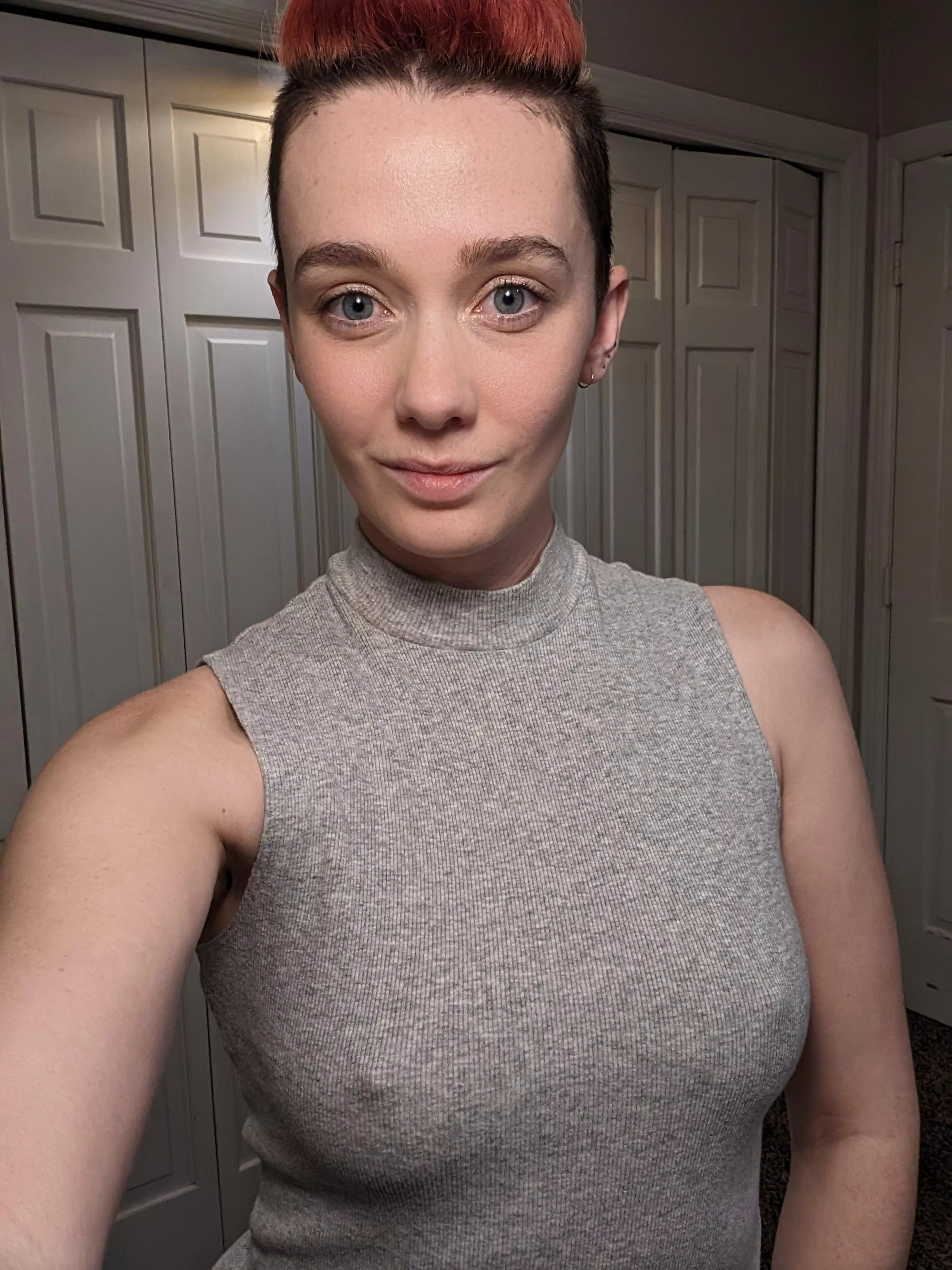 It may be cold outside, but that won't stop me from showing off my perky nips! posted by Snow_Whyte0826