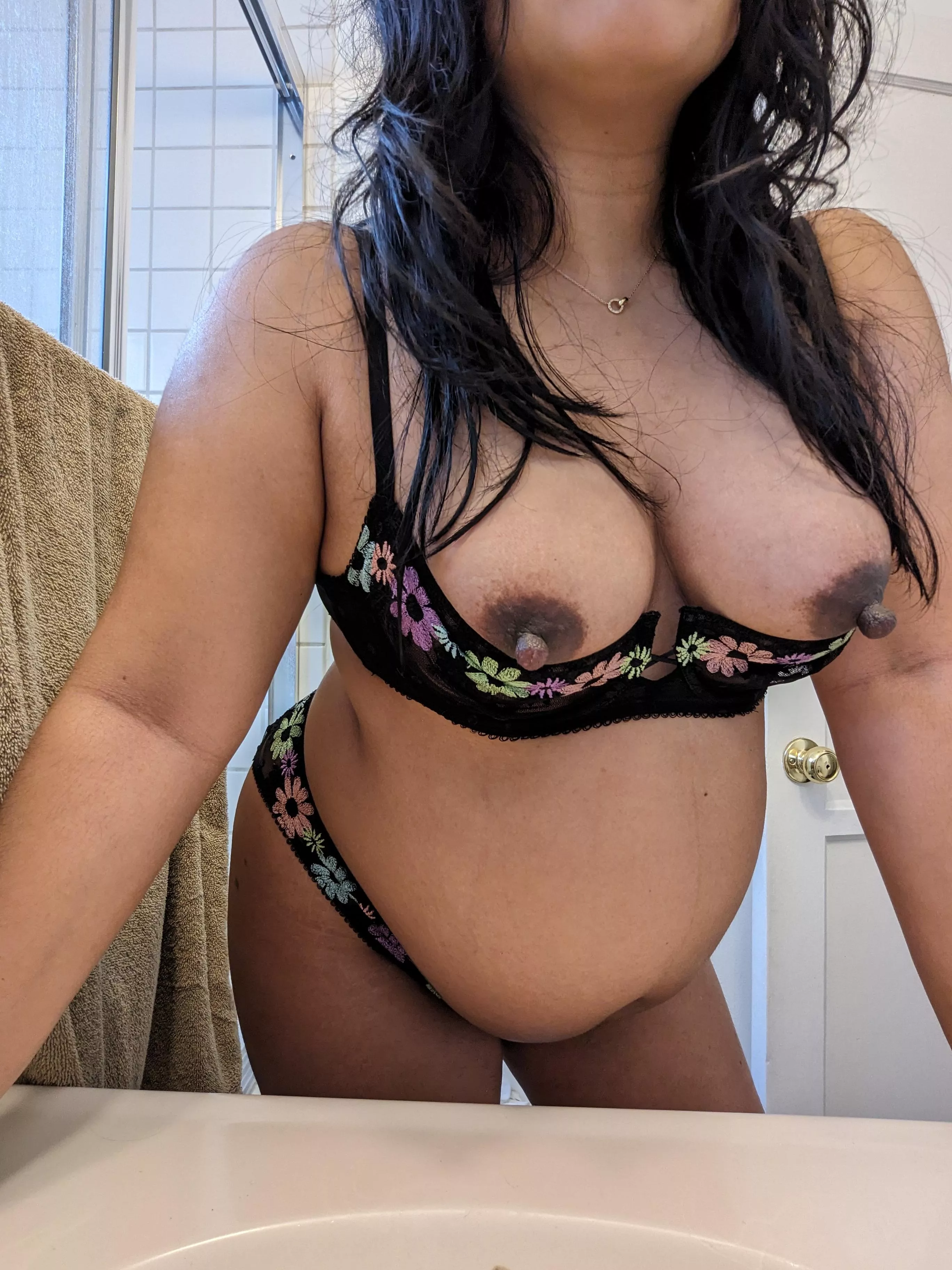 Mama's milkers, reporting for duty early  posted by Complex_Paint_2691