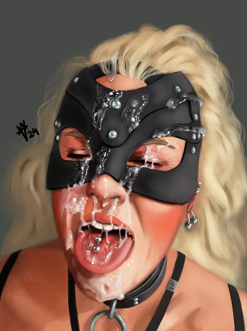 Messy leather by me  by eternalsimael