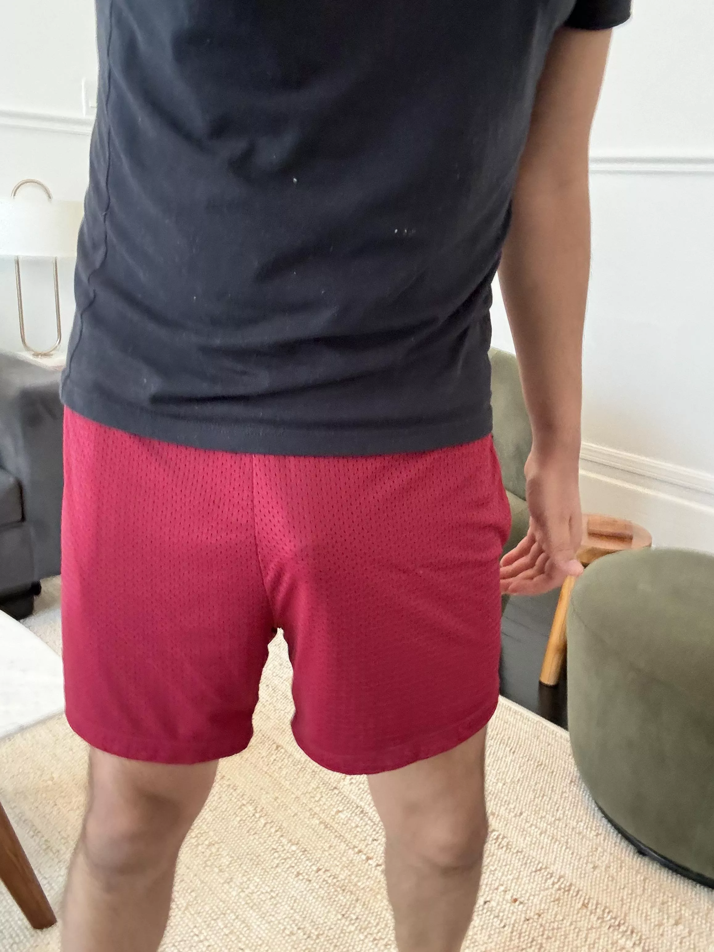 My comfiest pair of shorts but wonder if to revealing for going outside posted by Real-Tea-8483