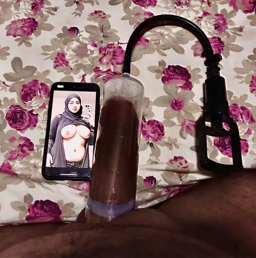 My gf from back home , It’s been 2 years , this pump is for her . 🤞🏾 by Smart_Ad_9541