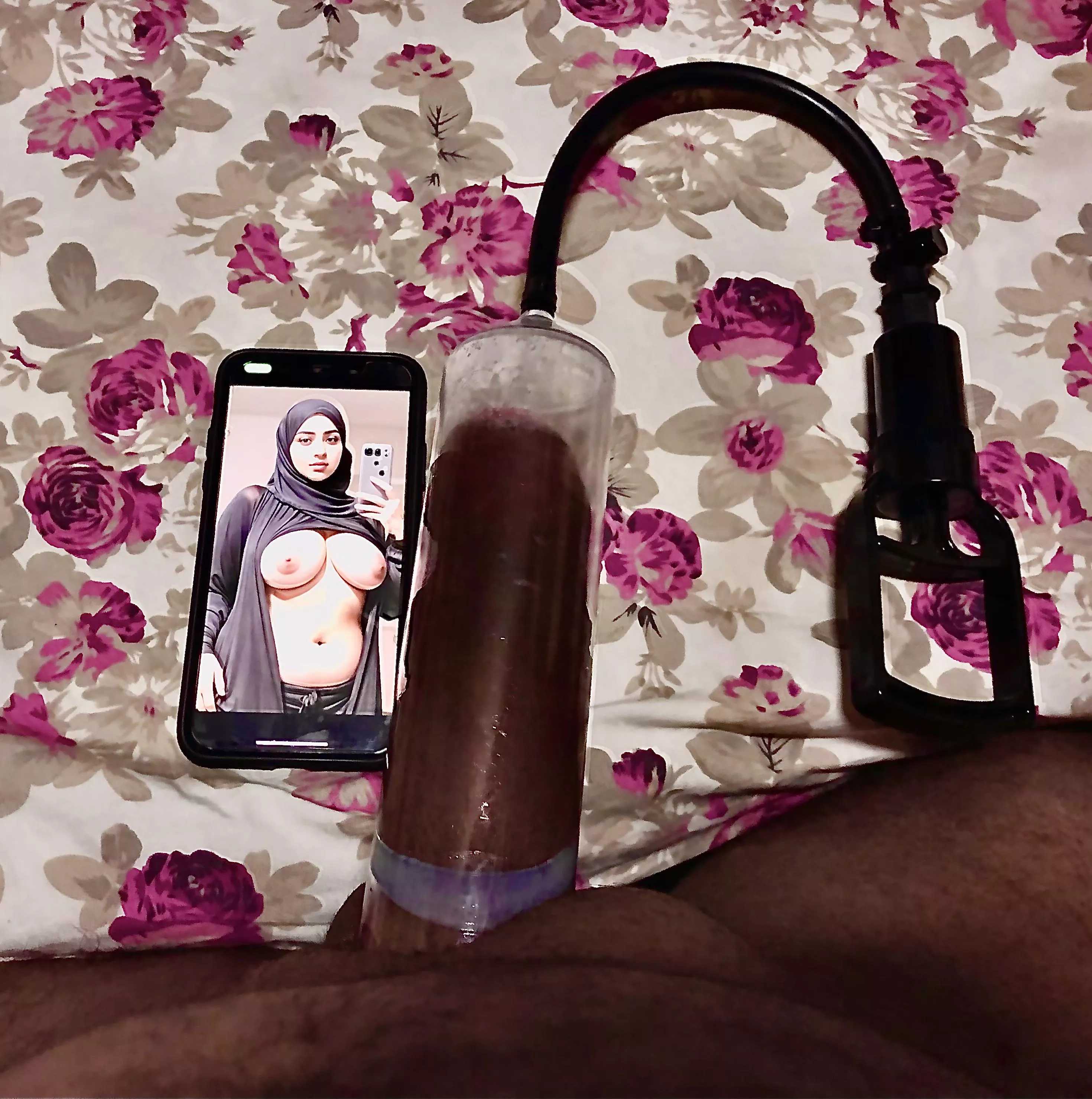 My gf from back home , It’s been 2 years , this pump is for her . 🤞🏾 posted by Smart_Ad_9541