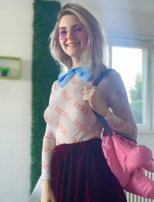 My motto in life is to wear pink glasses by muchPulse60