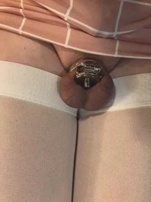 New flat and inverted cage with catheter by bianca-777