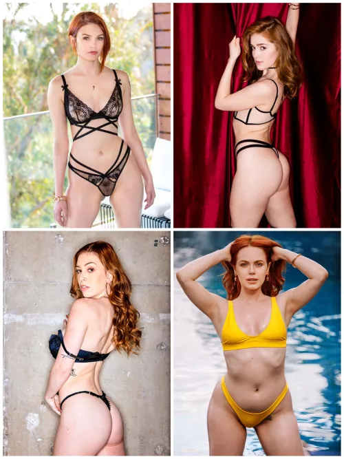Pick 2 redheads for threesome: [Bree Daniels] vs [Jia Lissa] vs [Nala Brooks] vs [Ella Hughes] by meltedplankton