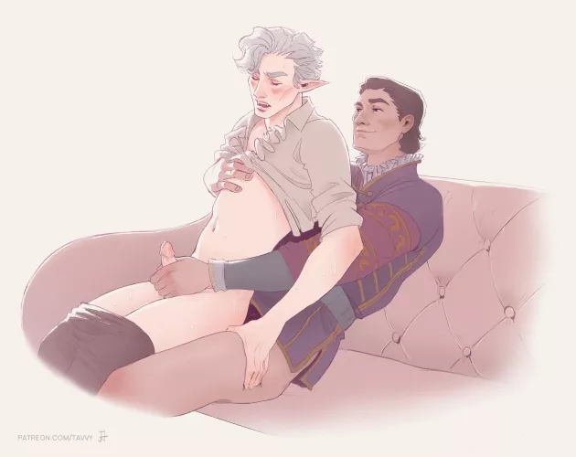 Raphael X Astarion (Baldur's Gate) by Malandava