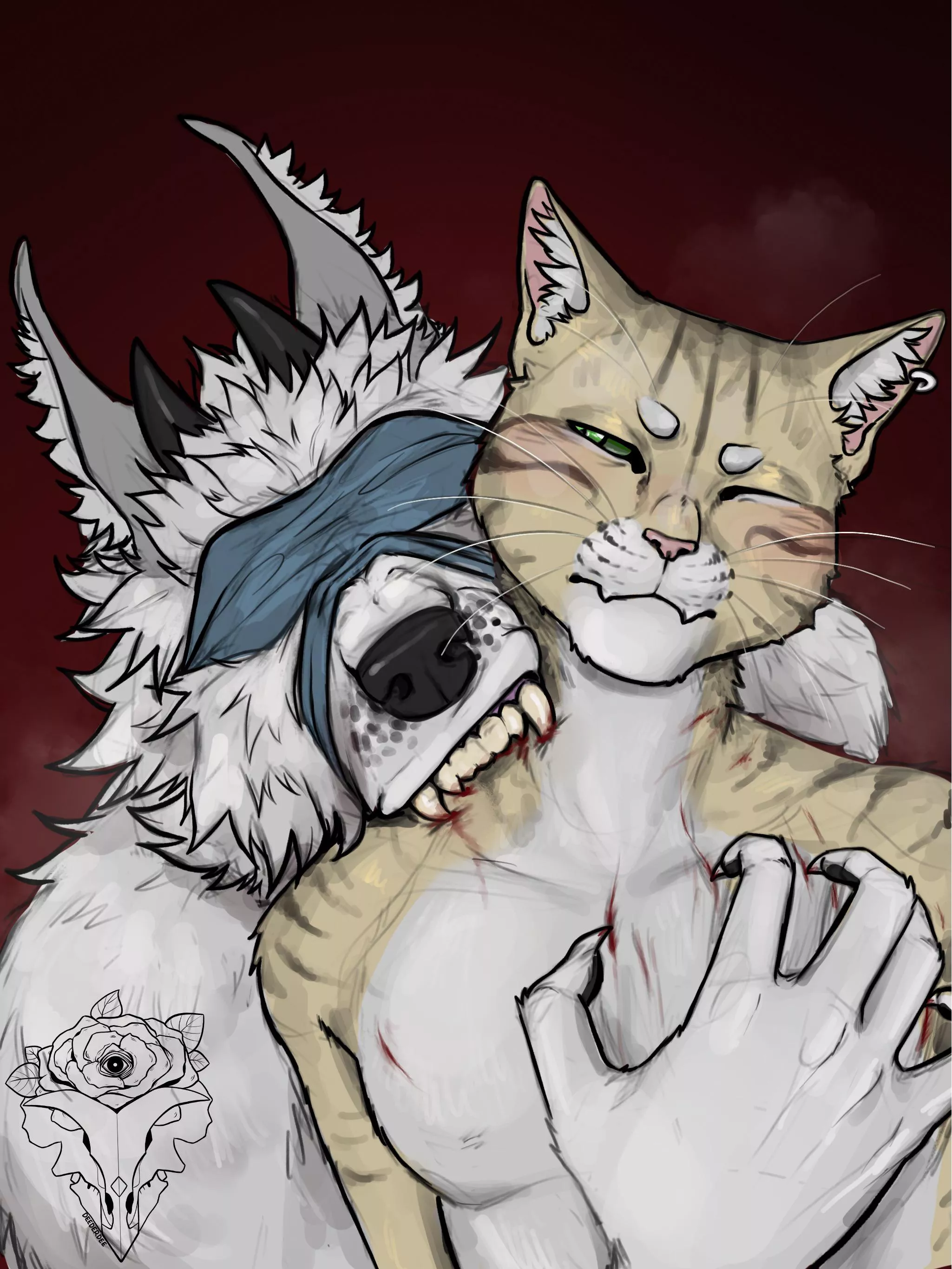 Ravenous (Deederdeeart *comms open*) posted by bull7s