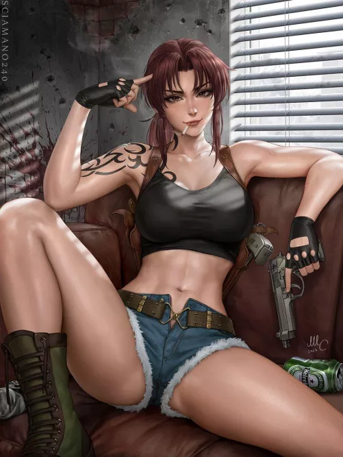 Revy [Black Lagoon] by ArcticPlush11
