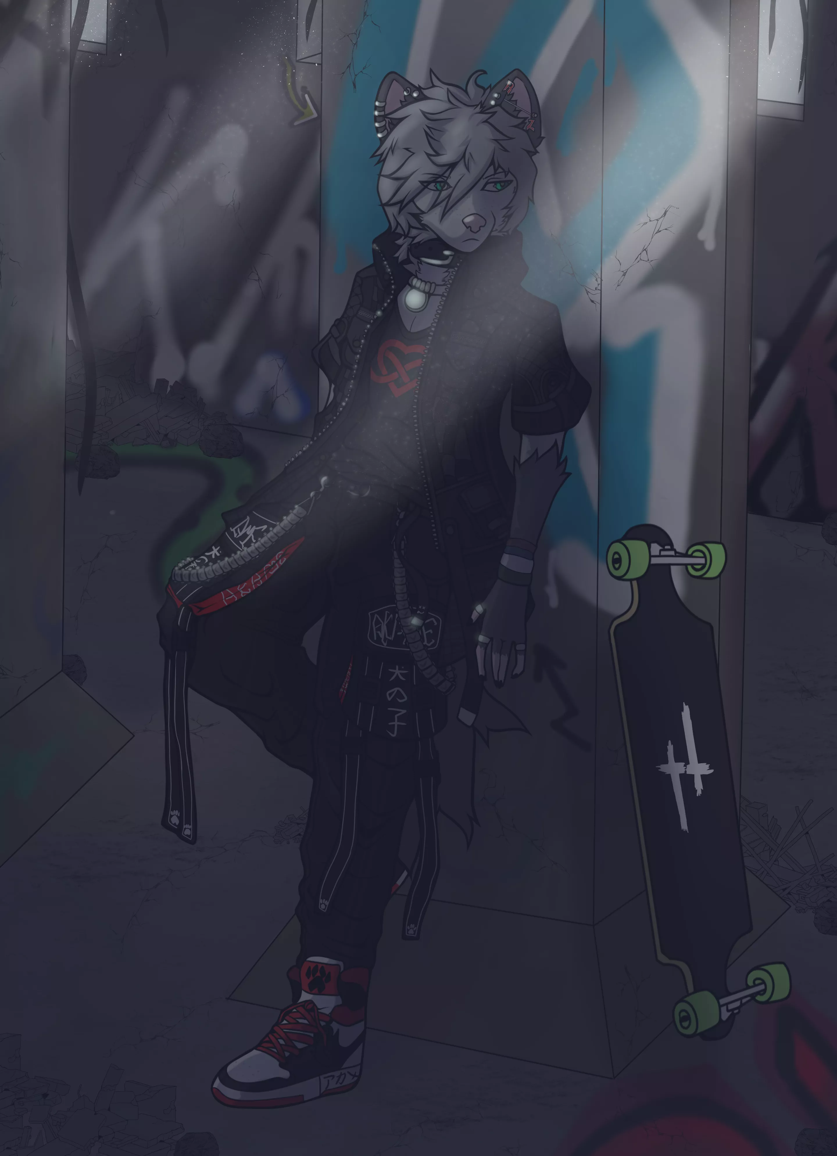 this guy is a real edgy boy posted by AigakihartistX