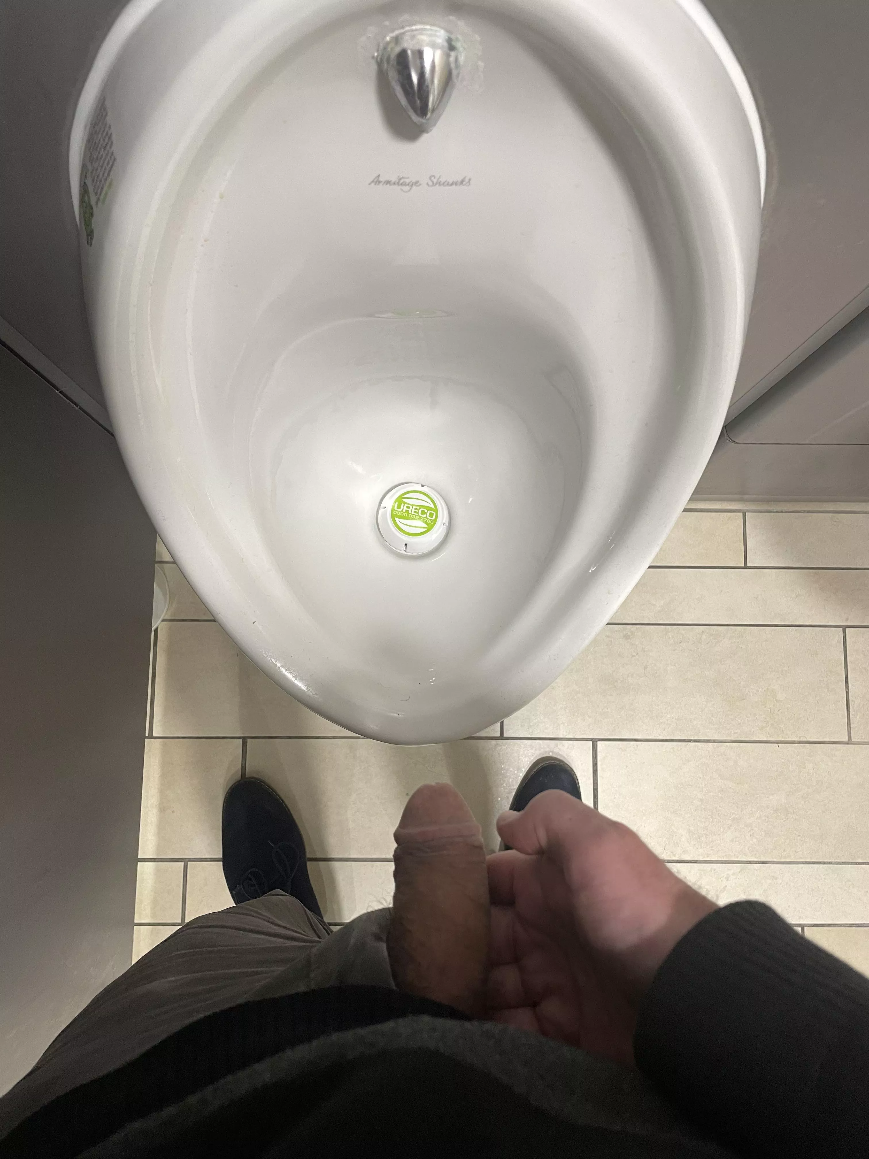 Whenever I go pee, I like to take a moment to admire my softie posted by peter-burrito