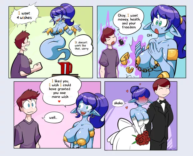 your Jeanie girlfriend by gunshadart by Able_Health744