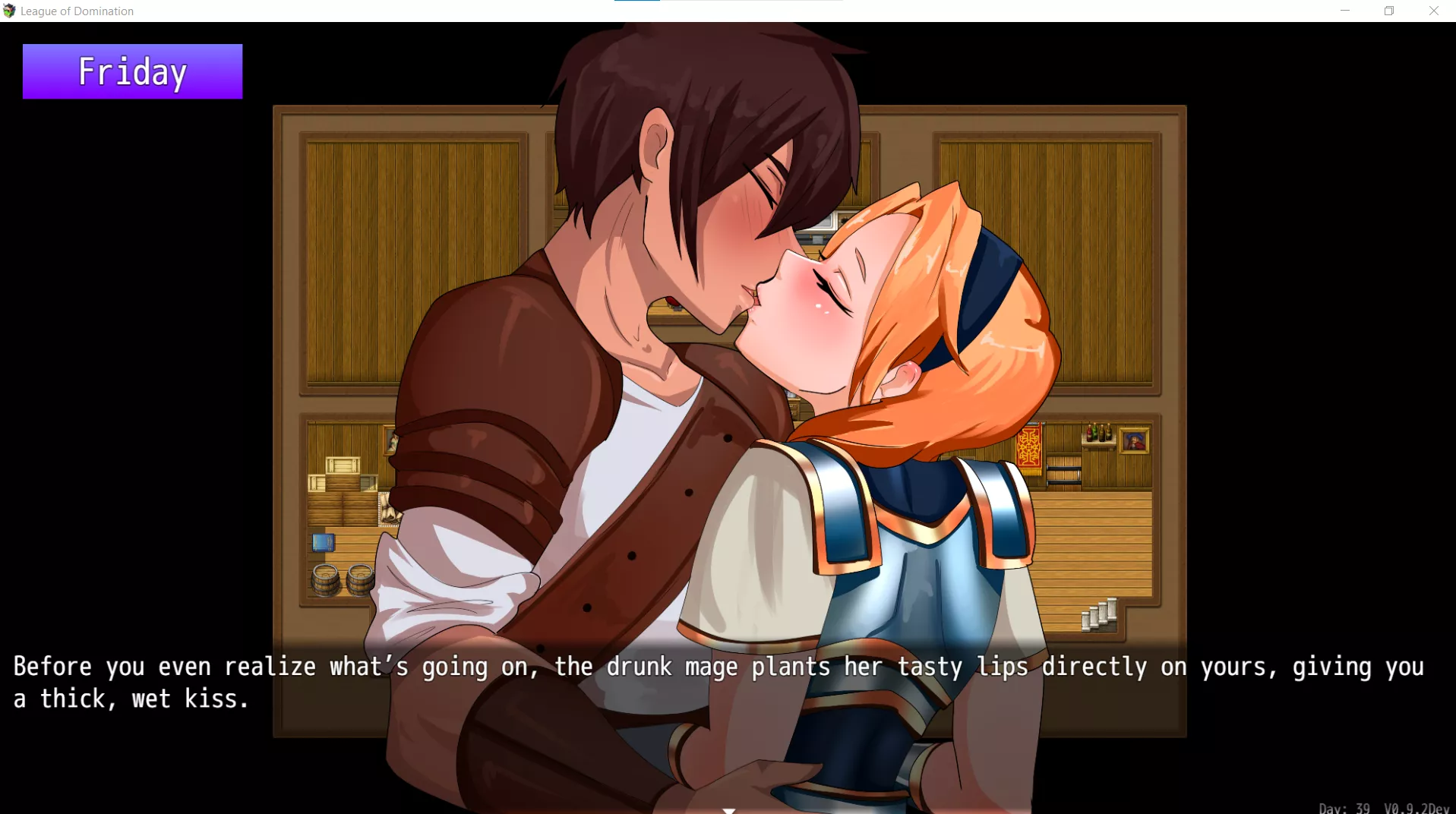 A quick kiss from Luxanna (ElatedOwl) posted by WatchfulOwl11