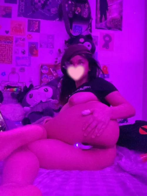 [F20] would you fuck me in the pussy or ass? 💜🖤 by rucucucucu