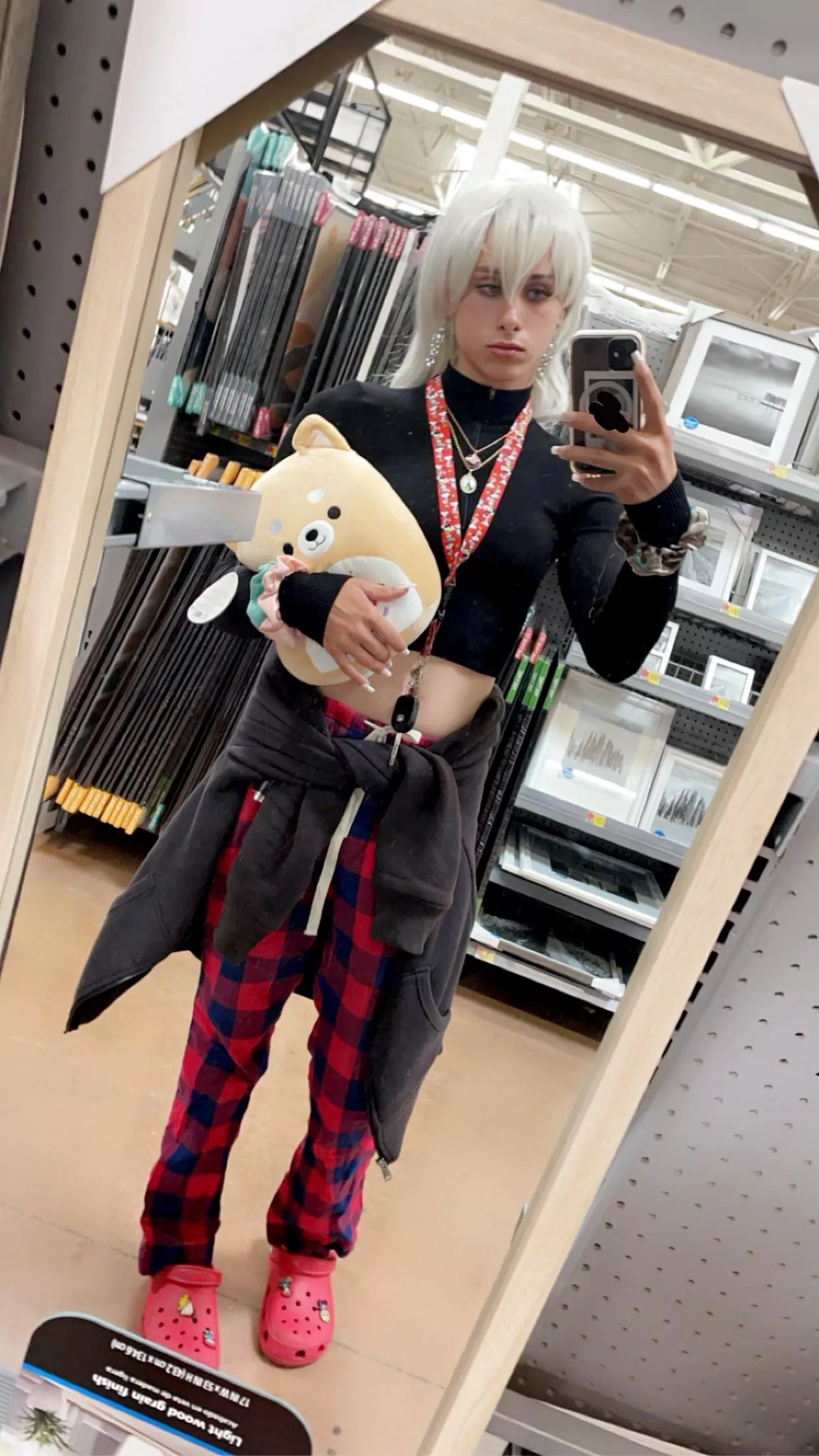 First time going out in public dressed up I was so nervous but i think i looked cute 😚 posted by bunnyboymia