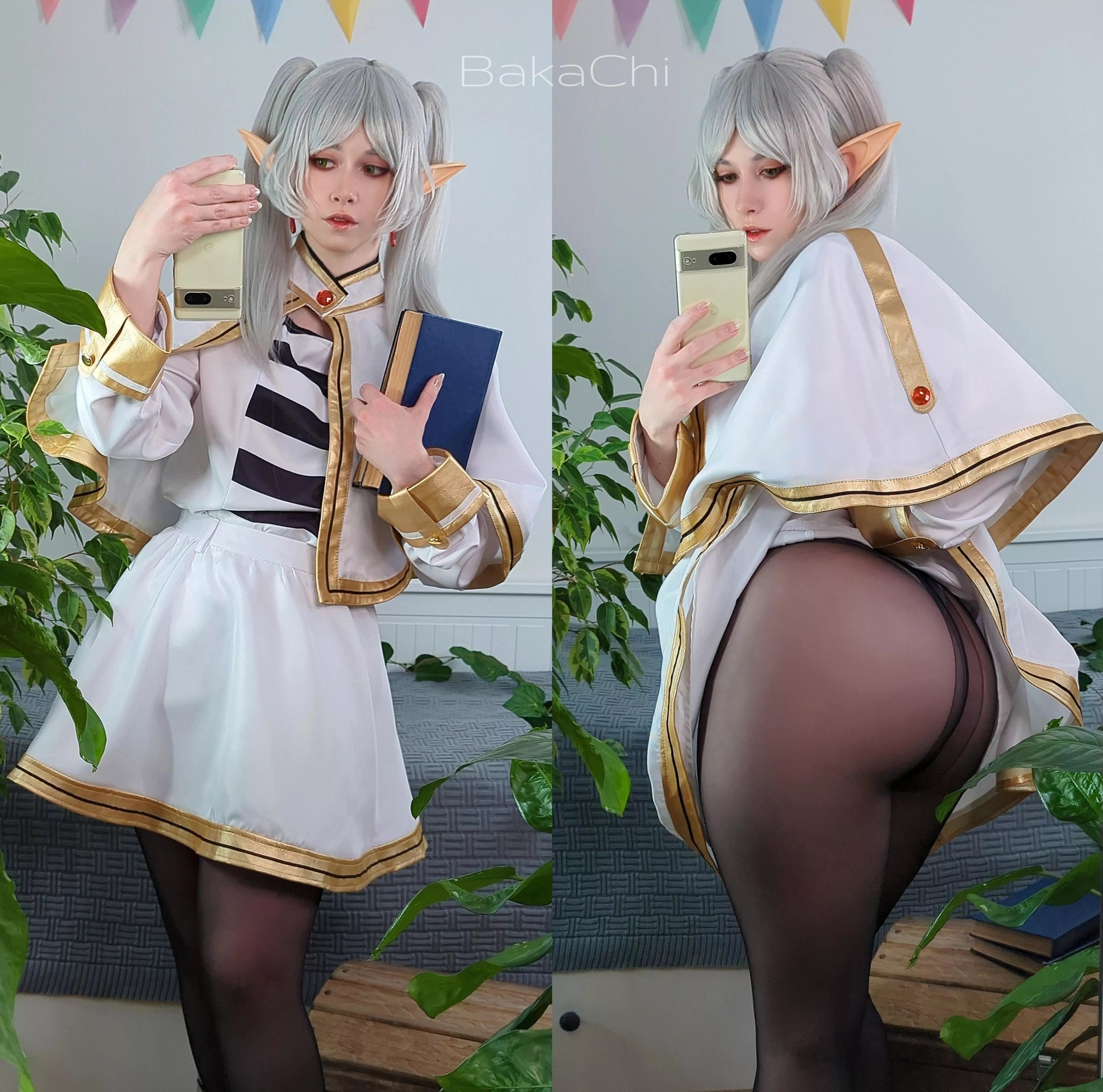 Frieren's bubbly butt [Frieren: Beyond Journey's End] (BakaChi) posted by thecatpog