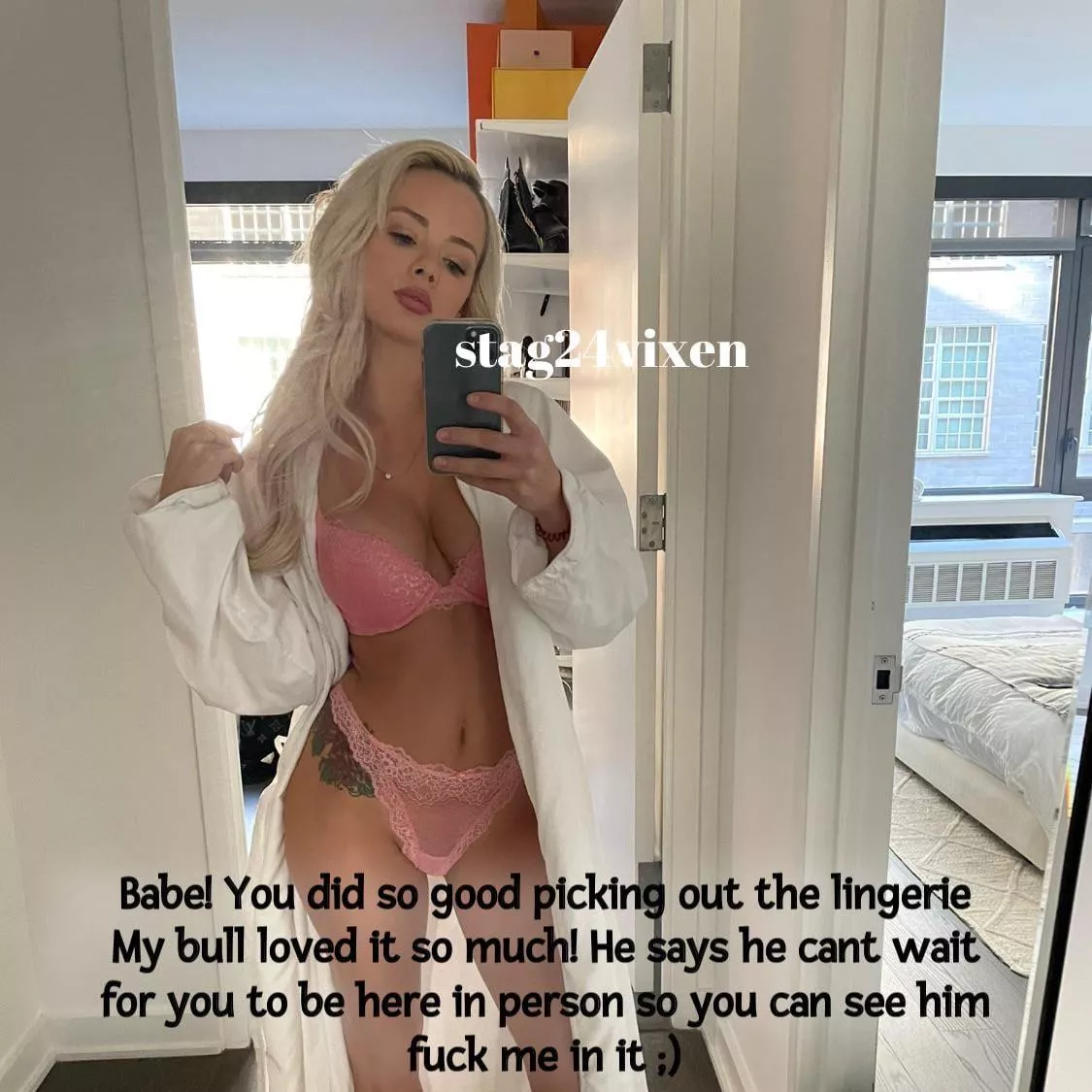 Good choice cuck! posted by Stag24vixen