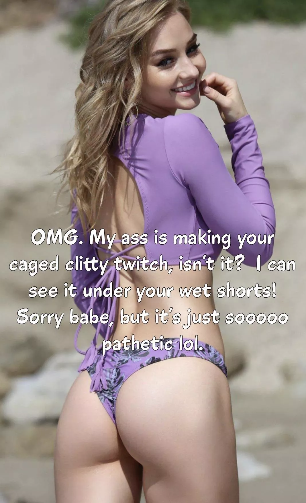 Her cruel comments actually excite you more, don’t they?  posted by biffa_b_