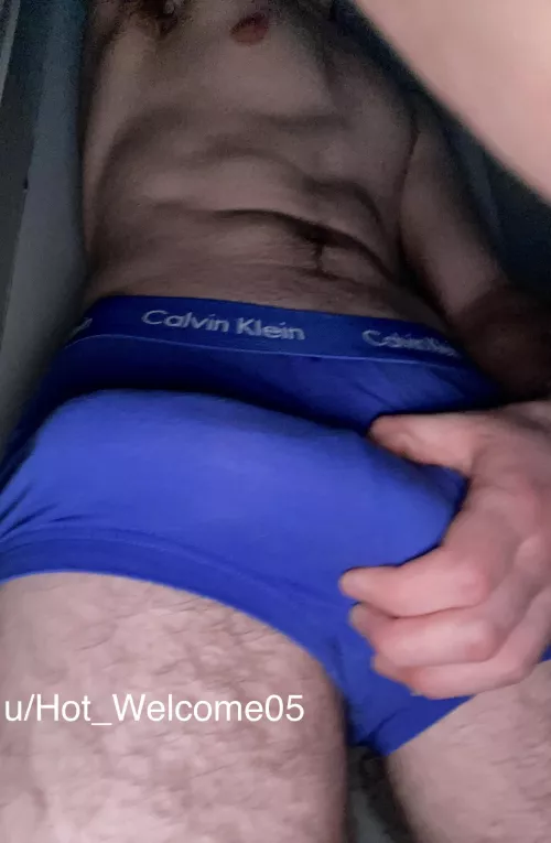 How do these blue briefs look? by Hot_Welcome05
