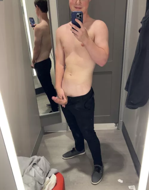 I love getting naked in changing rooms by nomark1849
