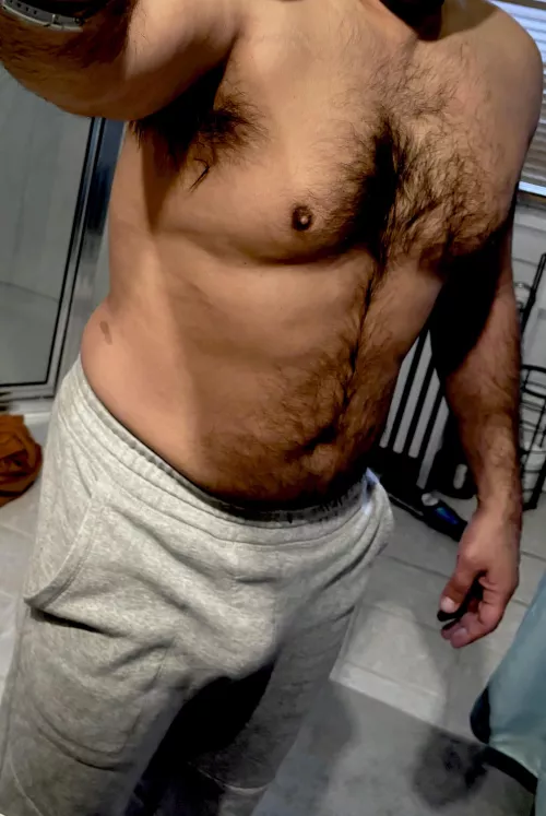 In Grey Sweats by PetardHoister07