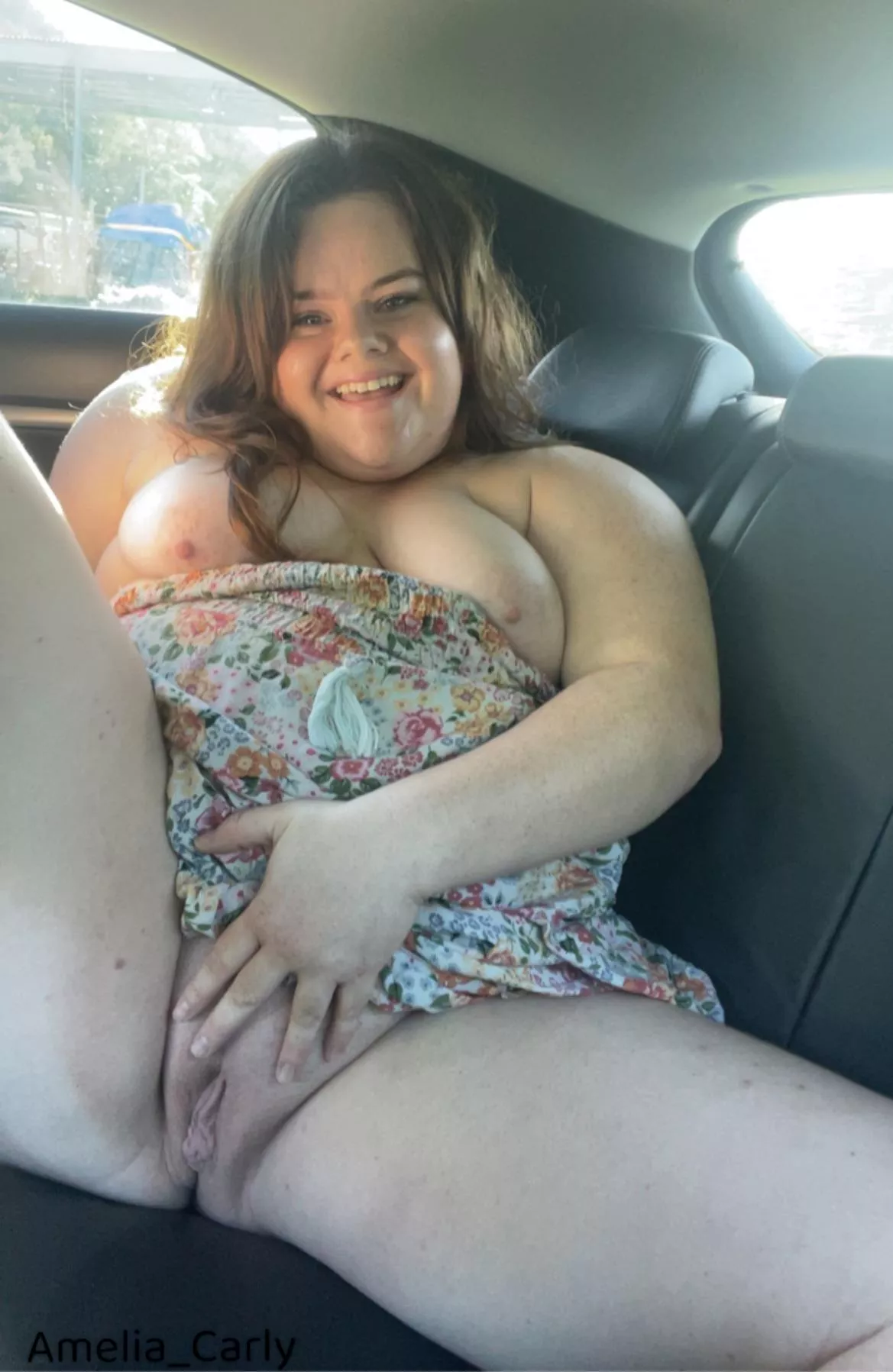 Just flashing in my car 🚗 😜 posted by Miss_AmeliaC