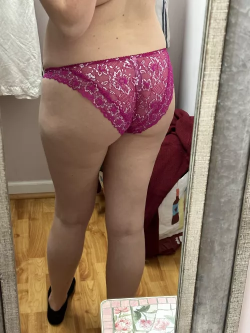 Lace fullbacks cradling my ass! [f] by redfox1075