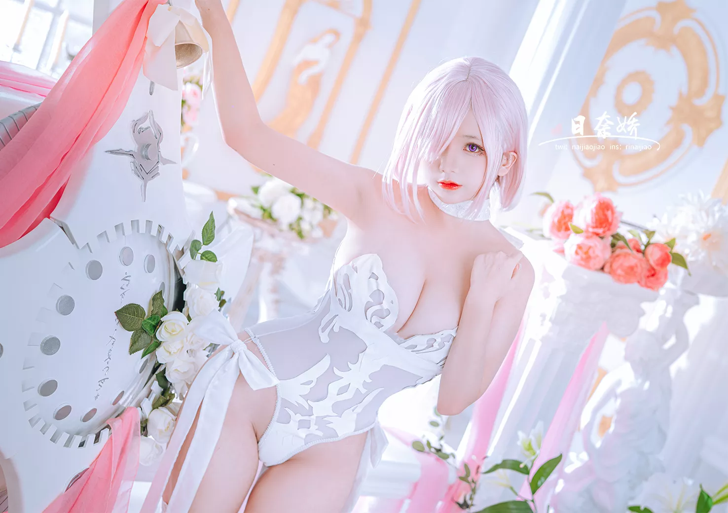 Mashu Kyrielight (wedding dress) by Naijiaojiao posted by _trapd00r_