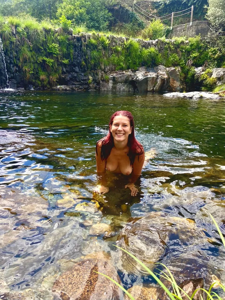 My nipples are hard because of the cold water. Is it ok? posted by hot_student_emma