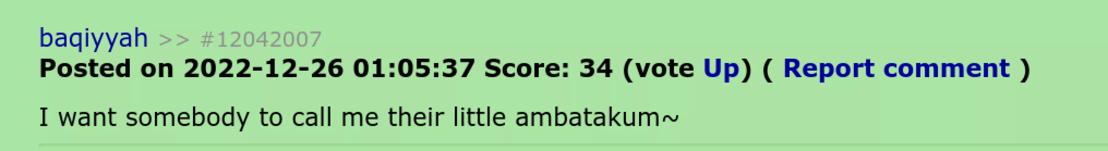 Not PornHub, but this is gold. by TheButtonQuiz