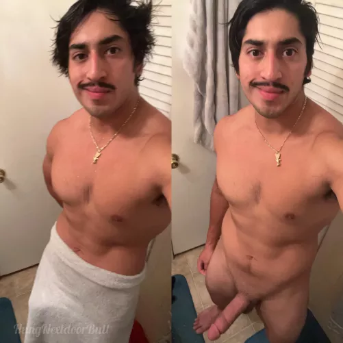 On or off? by HungNextdoorBull