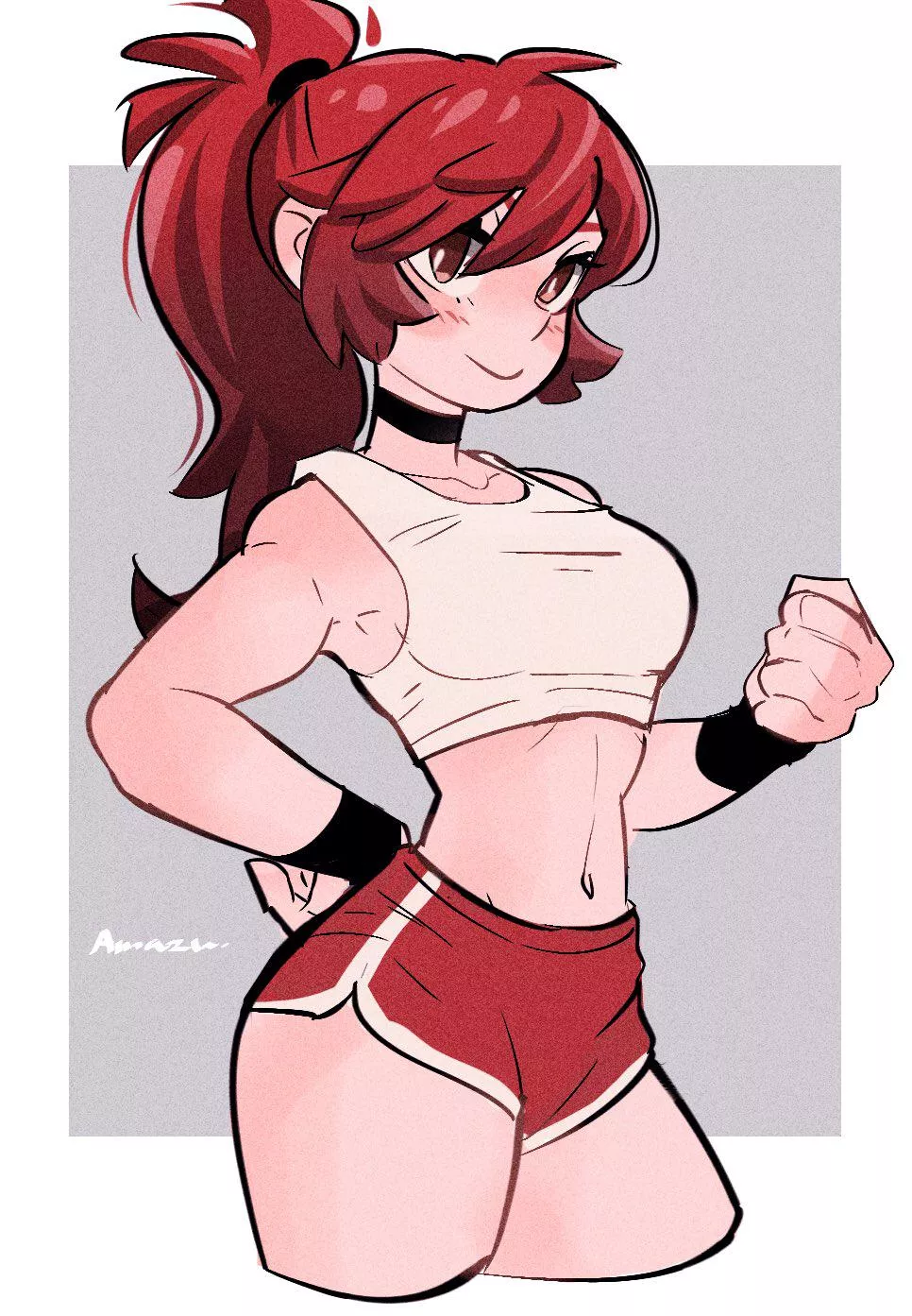 Sporty (Amazu) [OC] posted by Throwawheylmao
