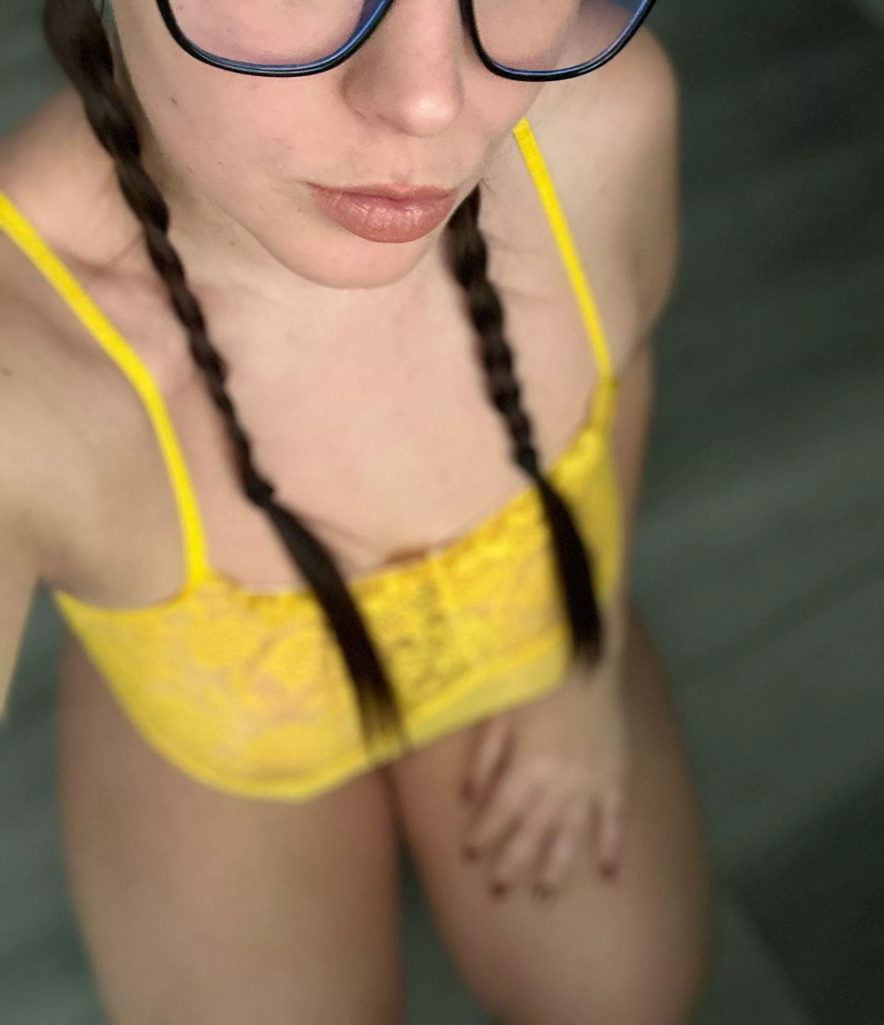 The color makes me happy that's why I have it on today 💖 posted by DoggyistmeinHobby24