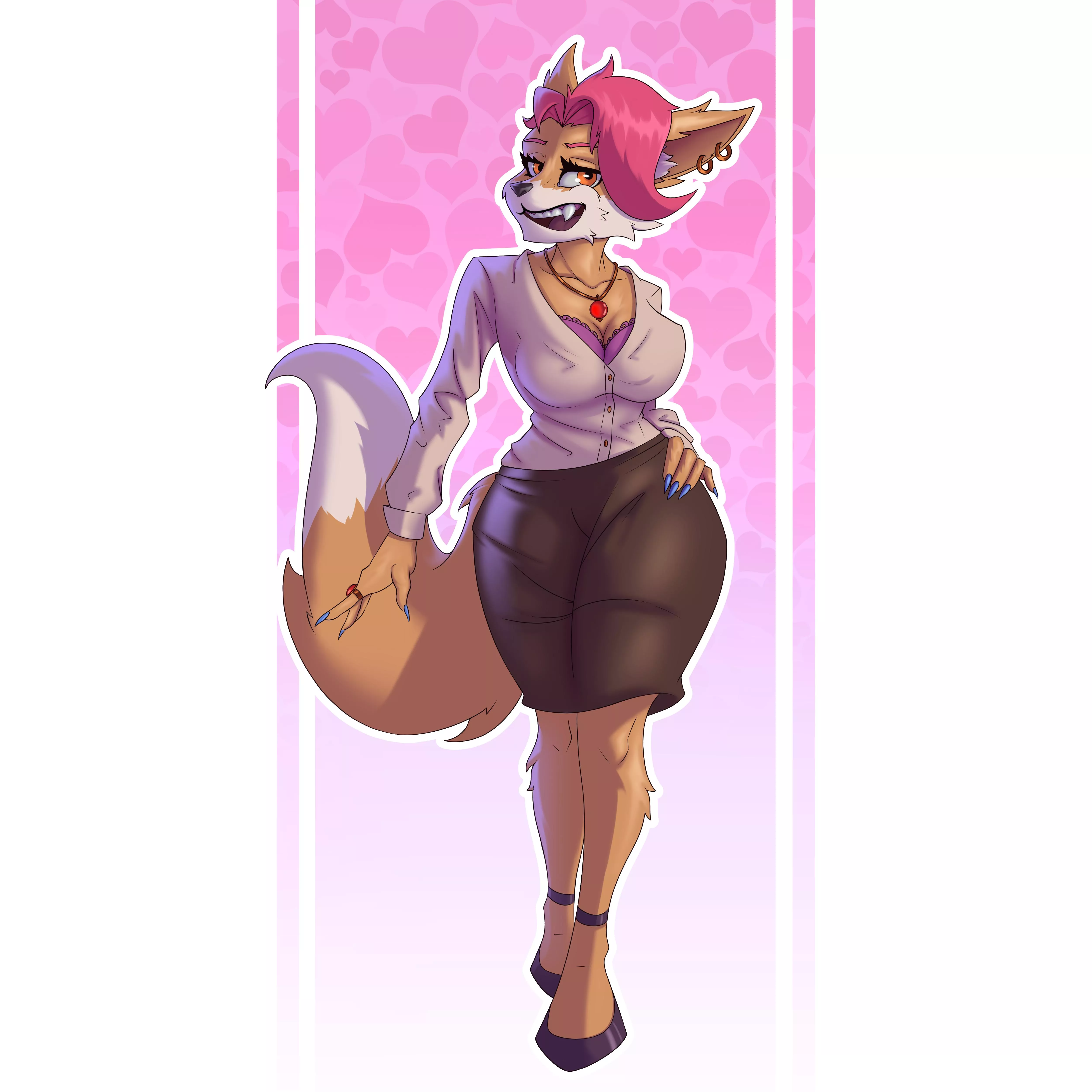 The office lady (Art by me) posted by MBordallo