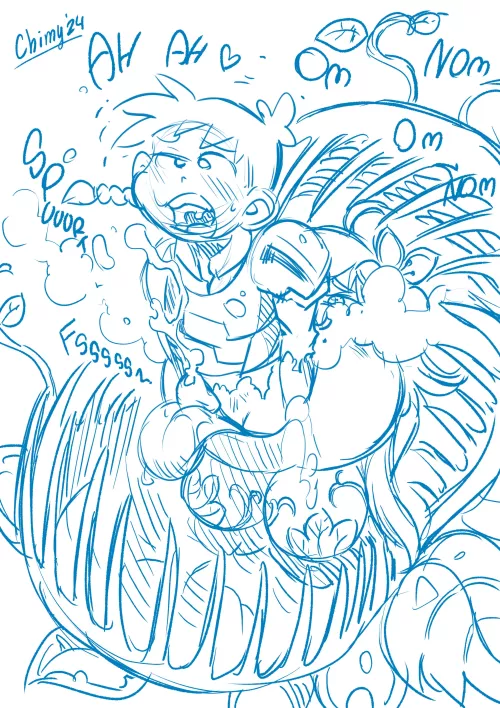 Alraune trap for new adventurers ;) - Chimyart by ChimyArt