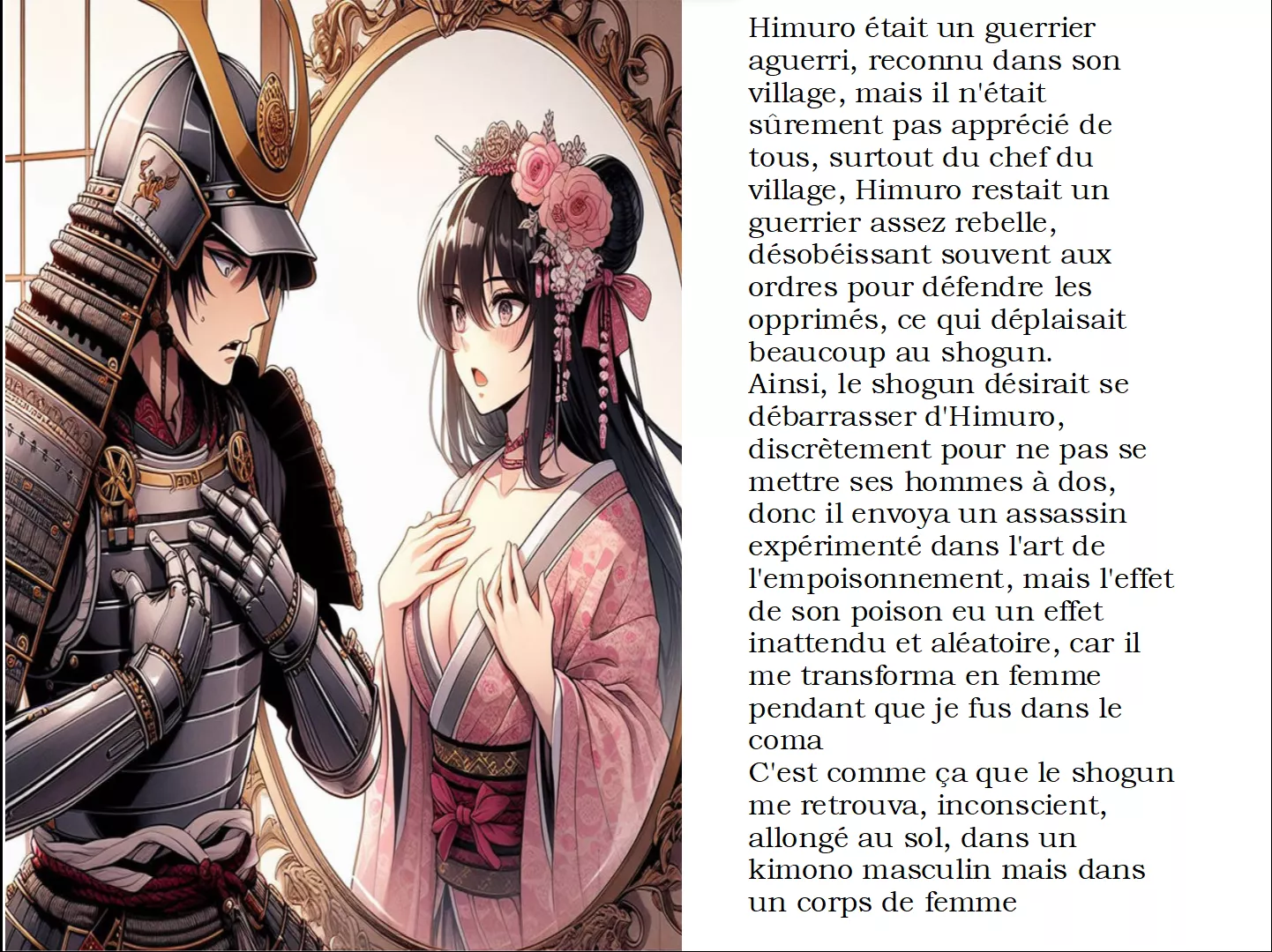 French Caption (art by TheMirrorsOtherSide, story made by myself) posted by Joueurdu59166