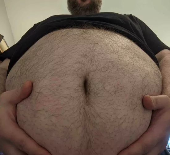 Got a heavy load here, mind if I rest this on your head for a bit? by JustABigBabyBear