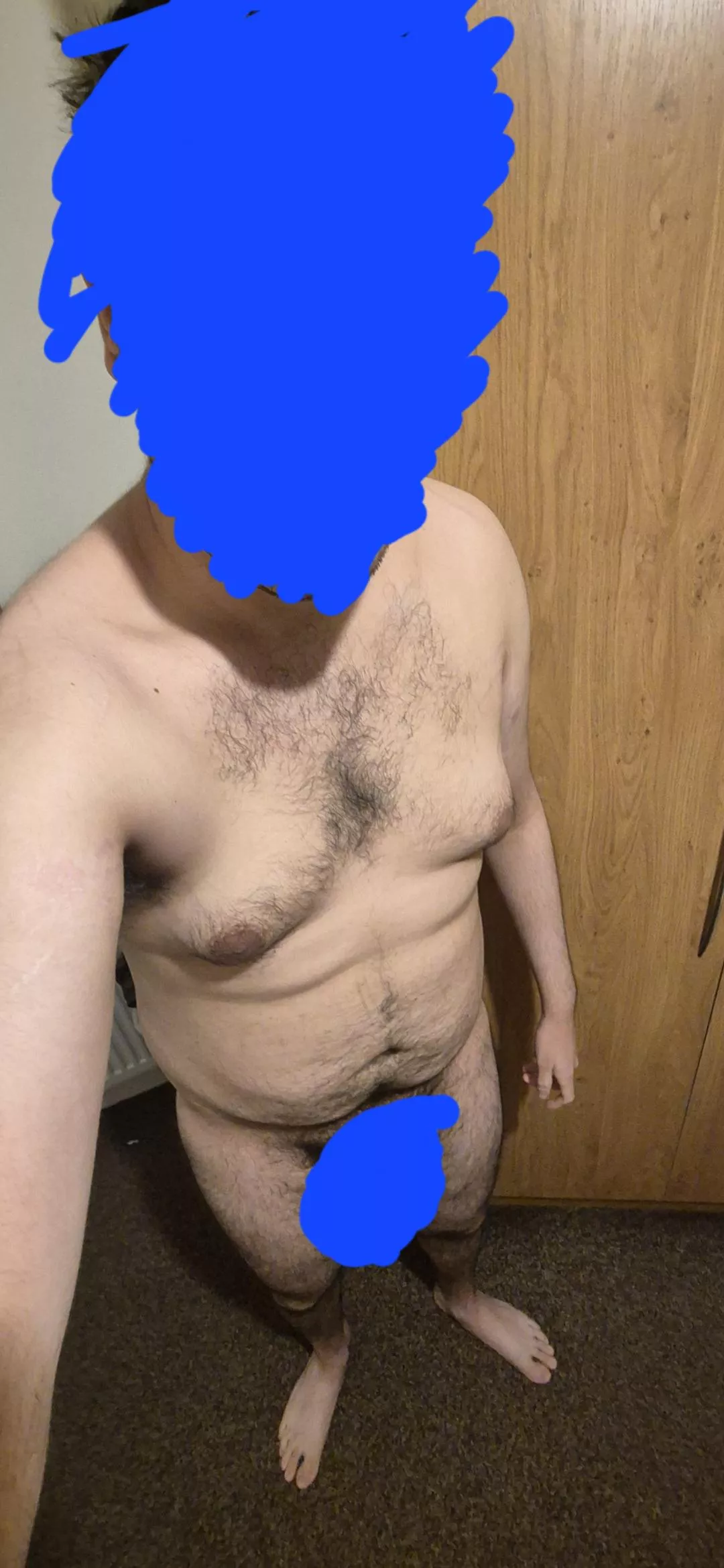 I hope I don't look too bad 😭 posted by Express_Surprise2644