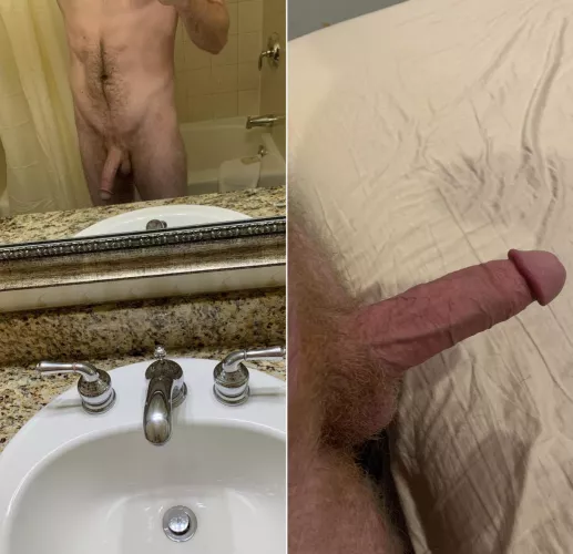 In the bathroom or on the bed?  by Ok_Entertainer3445