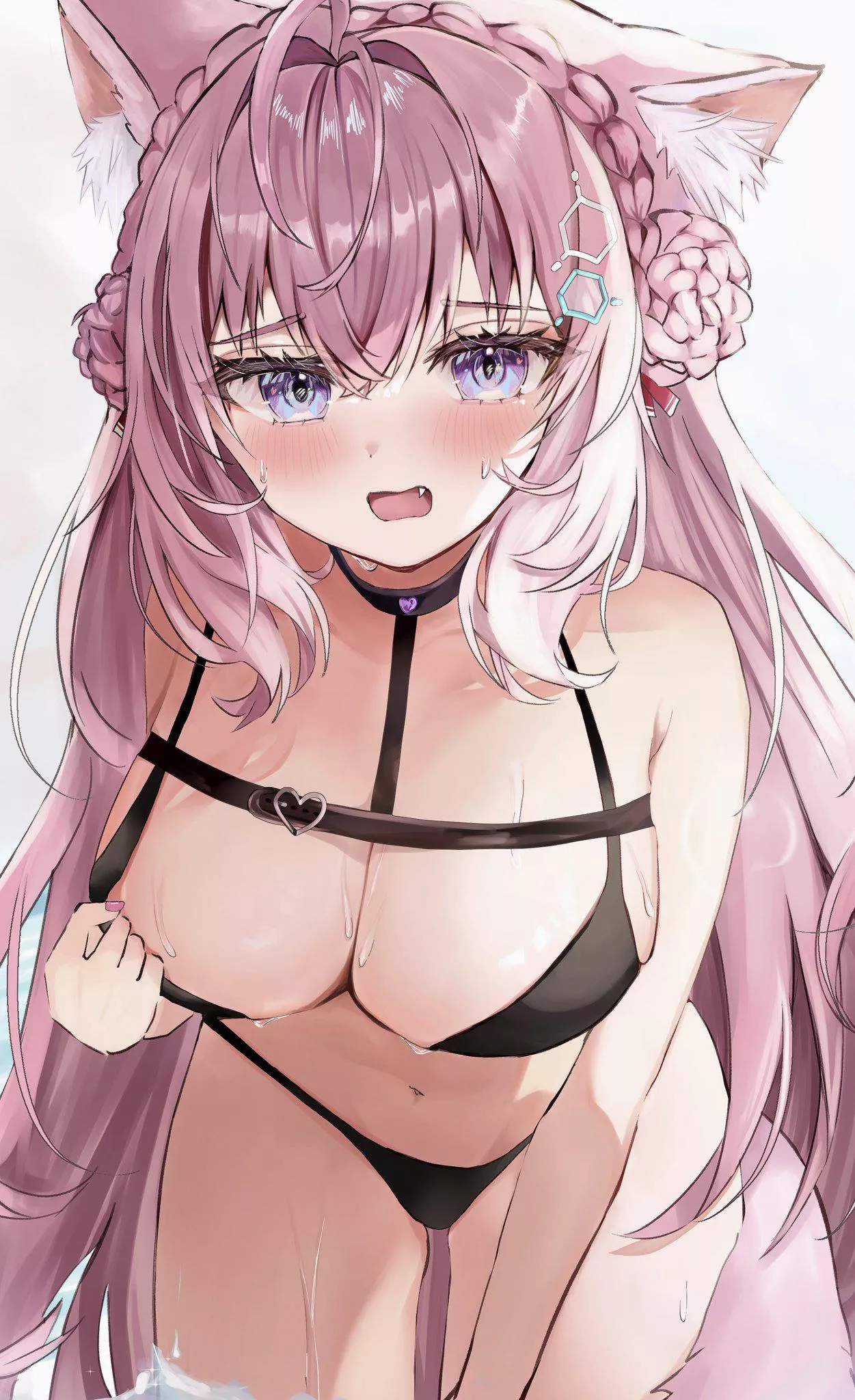 Koyori feeling the heat posted by marxsander2016