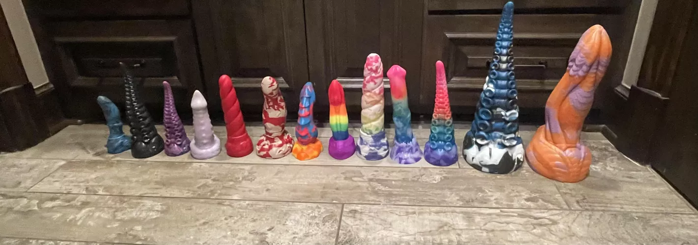 Lineup of my collection which grew over the past 2 years… by SleepyheadAsmr