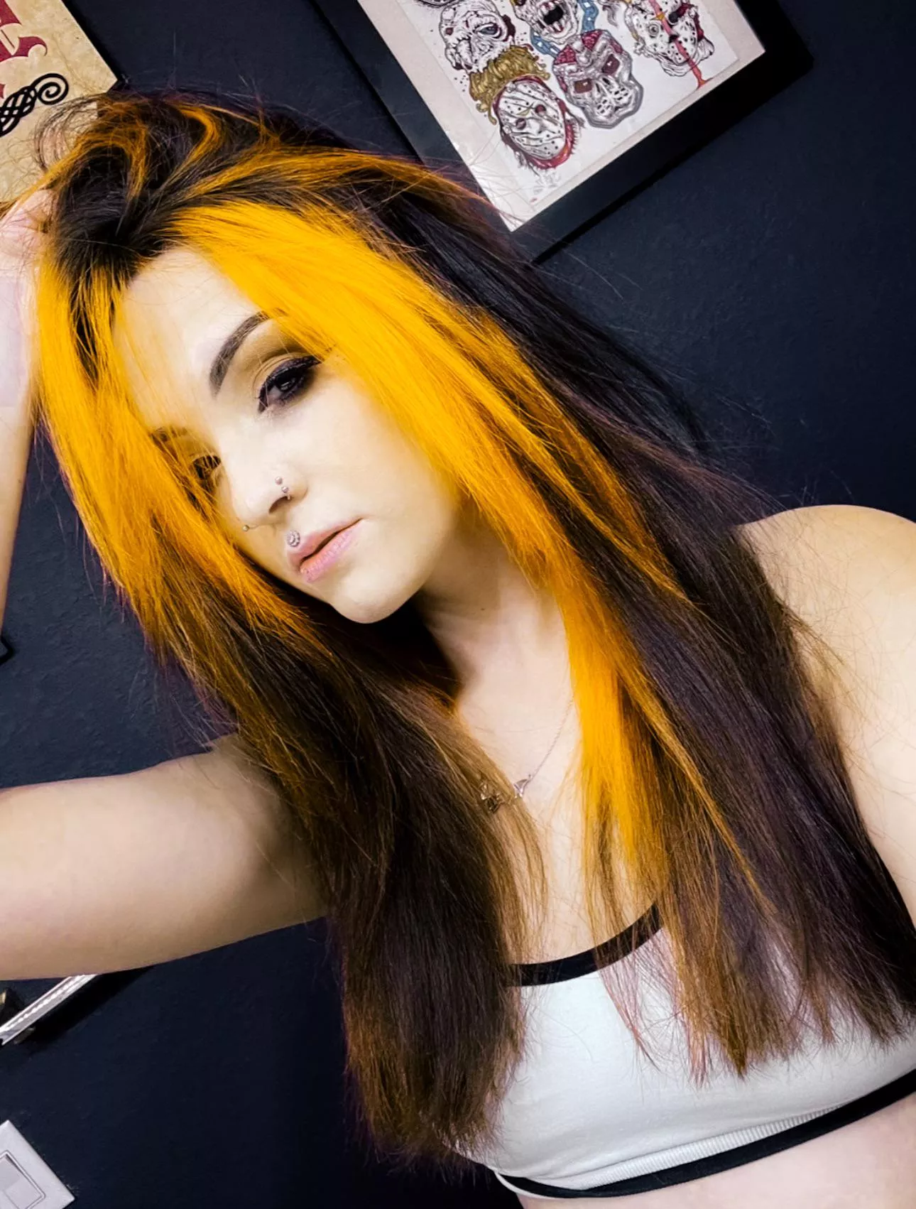 Looking like a highlighter , I hope you’re a fan of it  posted by OpeitsJess