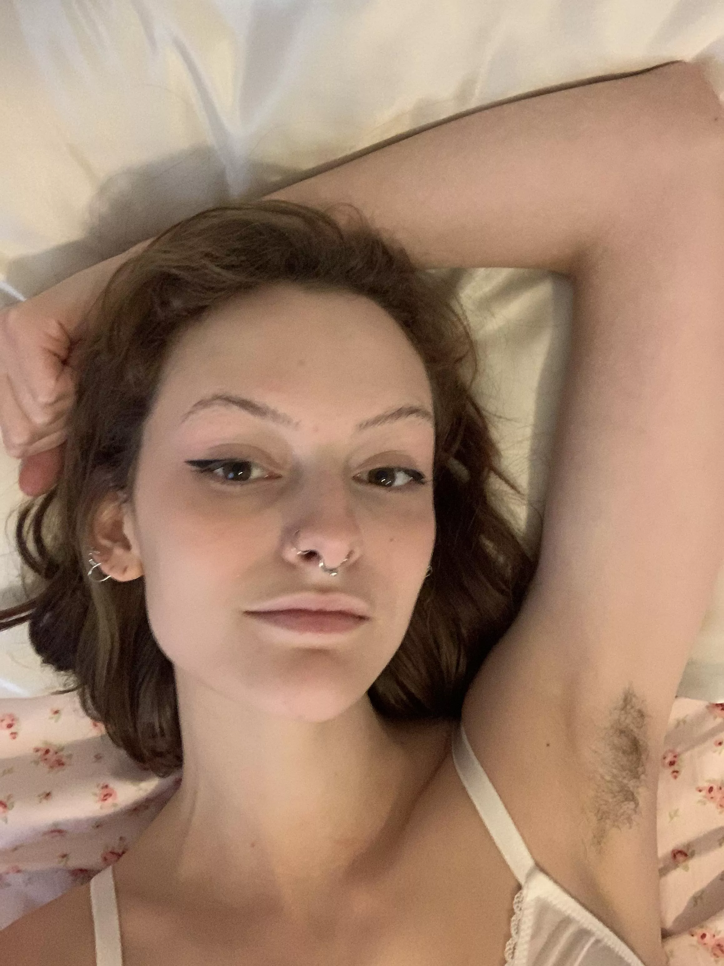 lying in bed ;)  posted by fr0ntb0tt0ms_wh0re