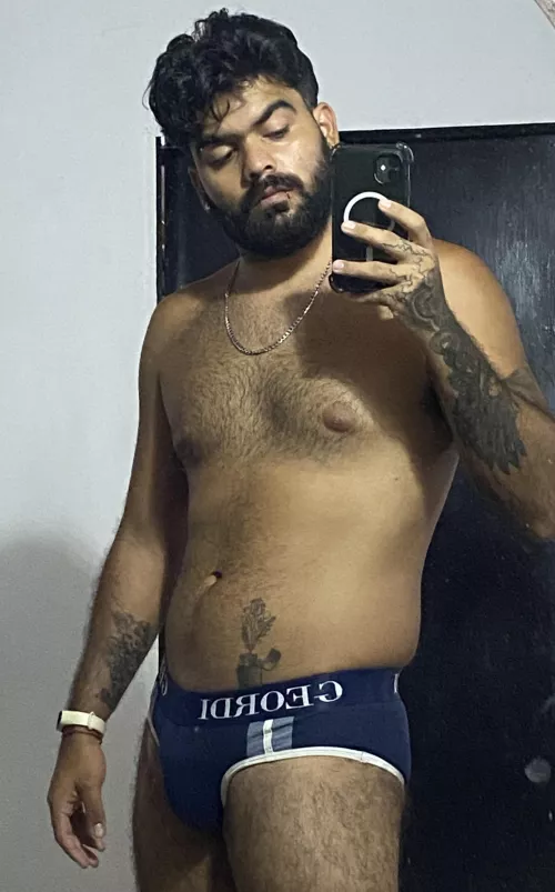 My briefs are very comfortable, but I prefer to be naked. by Flirtymank