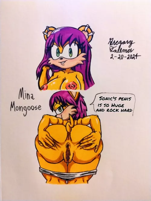 Naked Mina Mongoose ( Greg  