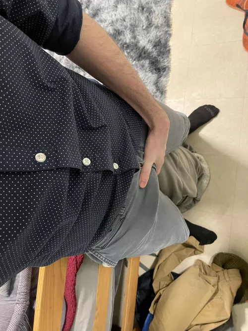 New to Reddit does my college gooner cock belong here by college_leaker