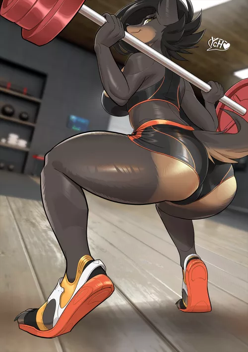 Not pain, not gain [F] (Kittellox)  by MummyFur69