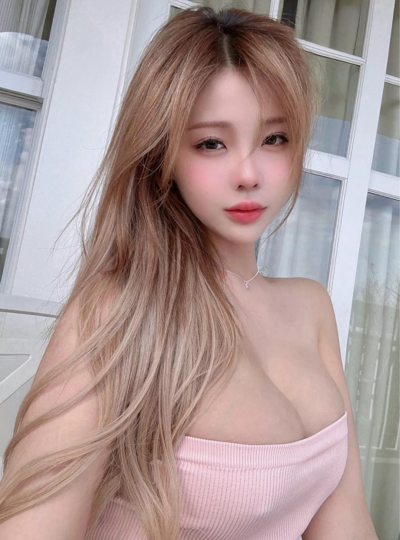 Pink with nips poking out posted by MajesticAltercation