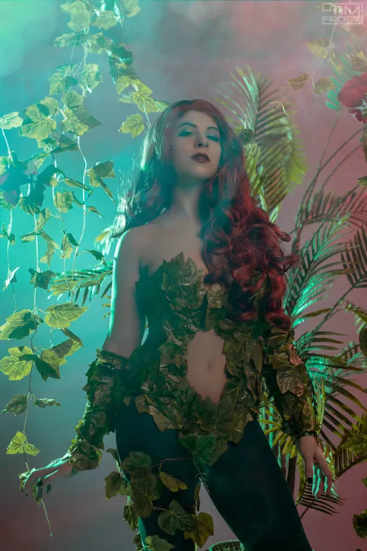 Poison Ivy from DC Comics by Yuna Kairi posted by Intrepid-Upstairs-69