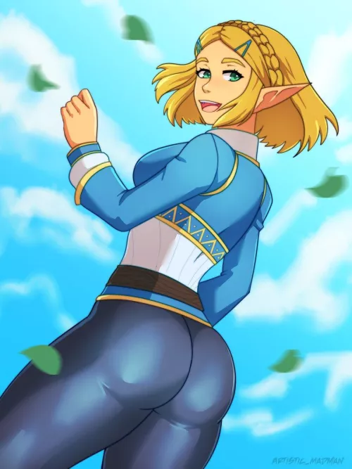 Princess Zelda (Artistic Madman) by PMatty73