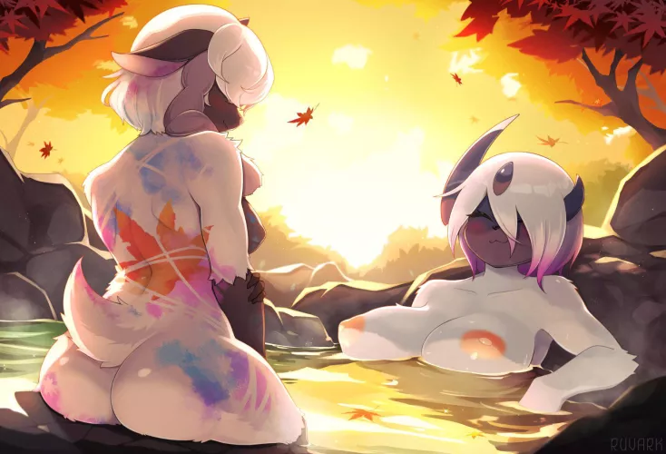 Relaxing~ [FF] (Ruvark) by 5headedragon